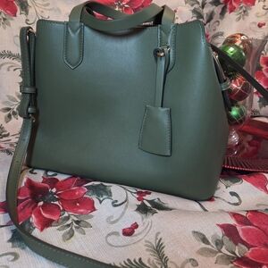 A New Day Triple Compartment Satchel Handbag